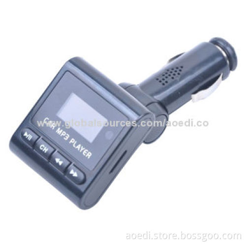 Lovely Mini Car MP3 Player with LED Screen Display, 12 to 24V Power Supply